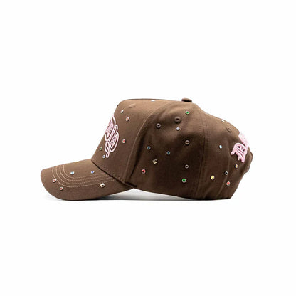 GORRA DANDY HATS "️10 YEARS ANIVERSARY” PINK BROWN