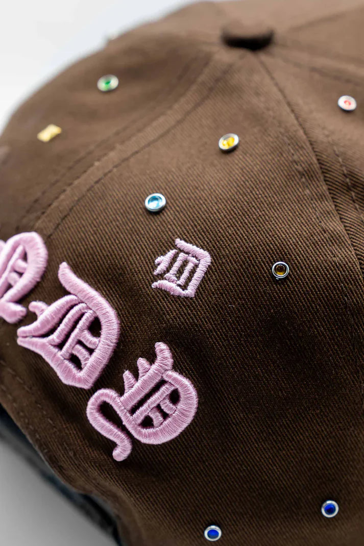 GORRA DANDY HATS "️10 YEARS ANIVERSARY” PINK BROWN