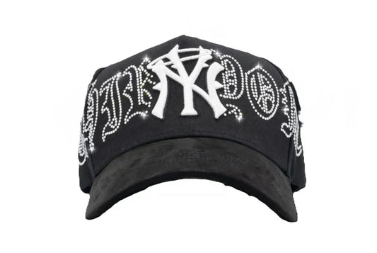 31 HATS NY CRYSTAL BLACK WHITE