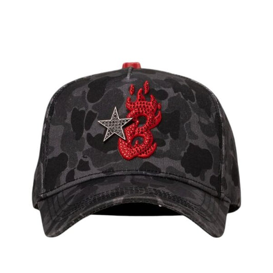 Barbas Hats B-Star Red Camo
